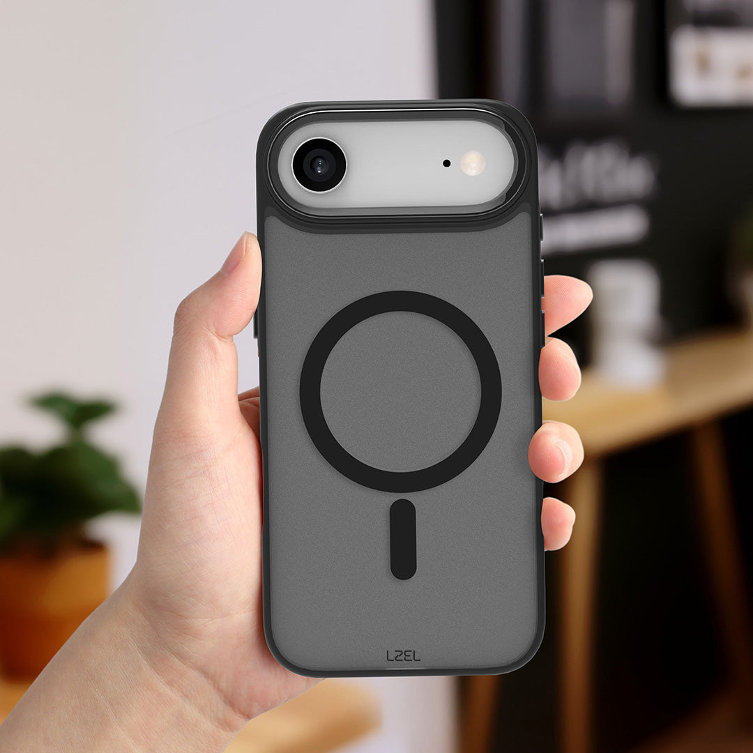 كڤر حماية MagHexro من LZEL لهاتف iPhone Air | أسود كڤر حماية MagHexro من LZEL لهاتف iPhone Air | أسود